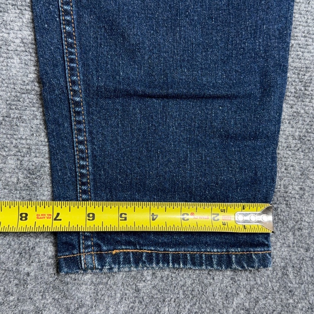 Vintage Levi's 550 Jeans Womens 24 Relaxed Tapered Leg High Rise Dark Wash Denim - Picture 12 of 13